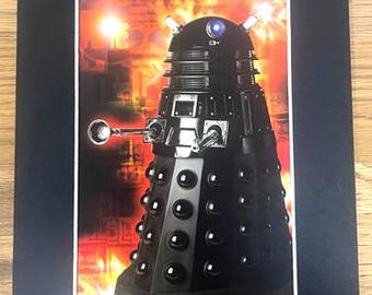 Doctor Who Mounted Art Print – Dalek, Time and Space in a 8x6" Mount - Choice of 20