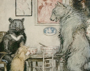 Arthur Rackham Print – The English Fairy Tales, Vintage Illustration - A4 Choice of 16 Prints
