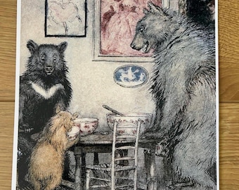 Arthur Rackham Print – The English Fairy Tales, Vintage Illustration - A4 Choice of 16 Prints