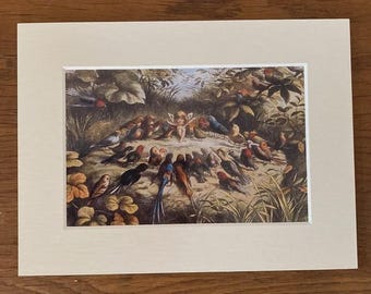 Rehearsal in Fairy Land Richard Doyle Reproduction Photo Print Wall Art - Choice of A4 Print or Mounted 8x6"