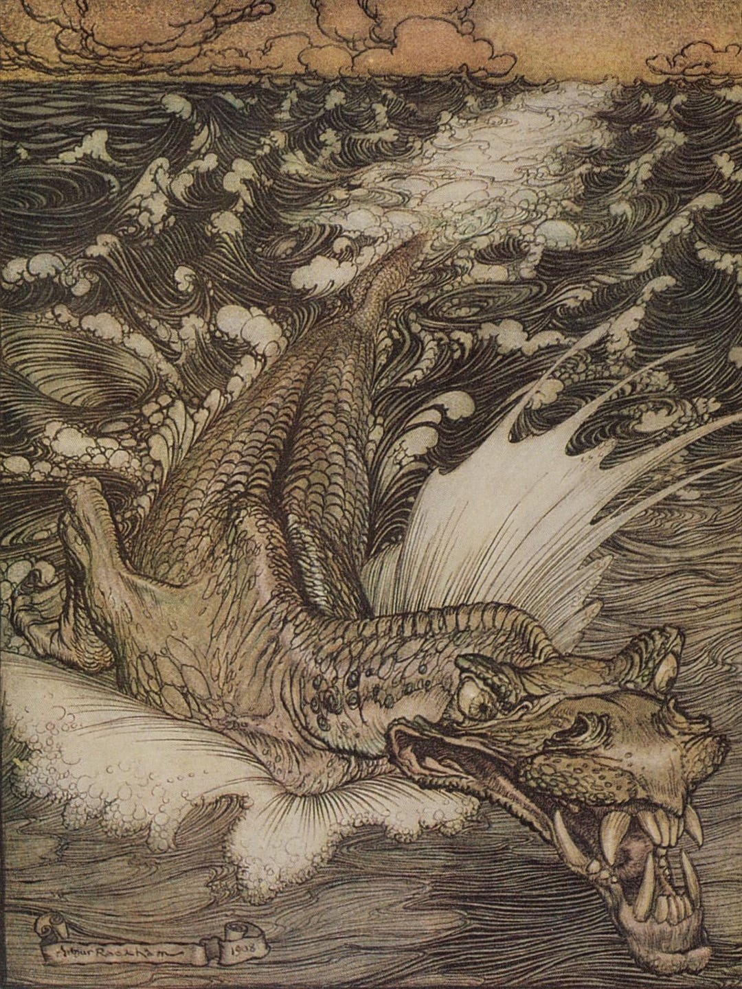Arthur Rackham Collection of Prints From the Book of Pictures Single A4 ...