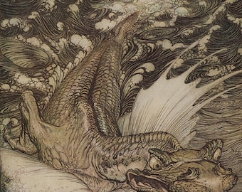 Arthur Rackham Collection of Prints from the Book of Pictures Single A4 Photo Print - Choice of 20 Vintage Prints