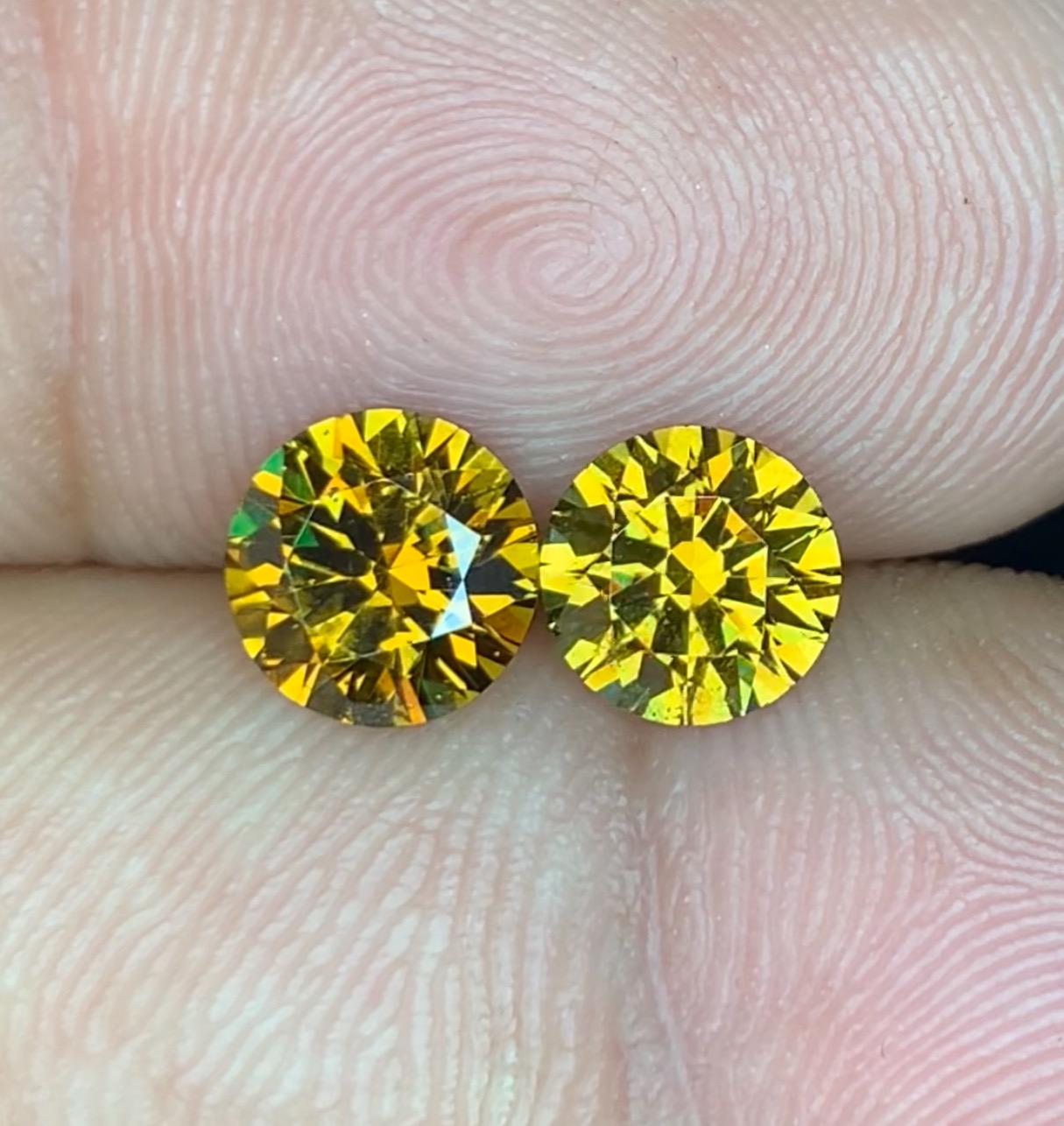 Topazolite garnet - Etsy 日本