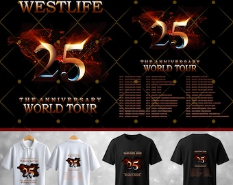 Westlife 25 Years of Hits the Anniversary World Tour 2026 Two