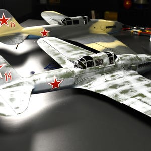 Il-2 M3 Sturmovik Wingspan 1235 mm / 48,3 w plikach Stl,Gcode