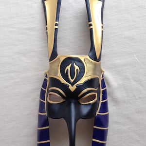 Made to Order: Egyptian God of Chaos, Set - Handmade Leather Mask