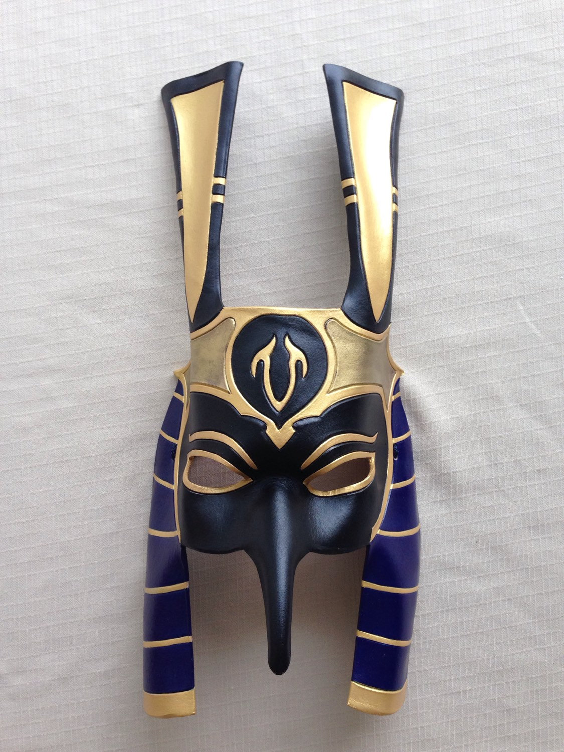 Made to Order: Egyptian God of Chaos, Set Handmade Leather Mask - Etsy