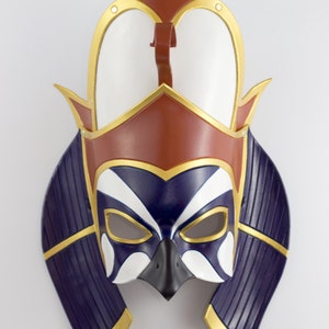 Made to Order: Egyptian God of Pharaohs, Horus Leather Mask image 1