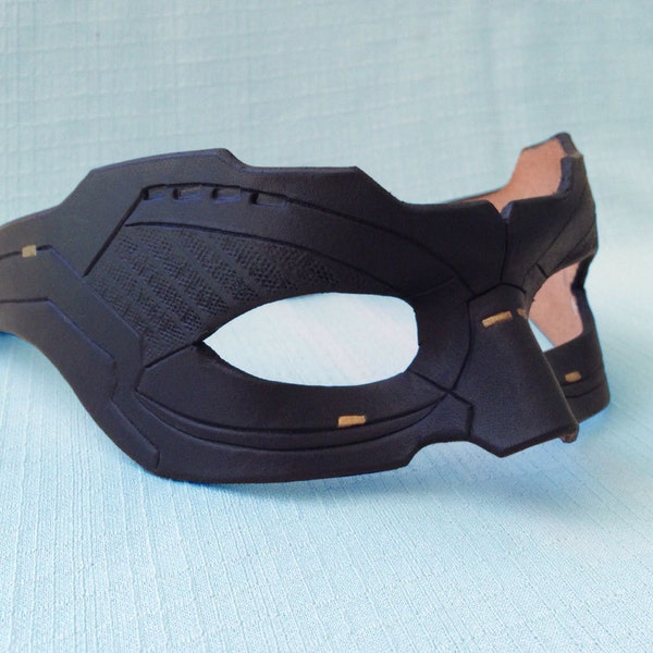 Made To Order:  Leather Super Hero Villain Cosplay Mask