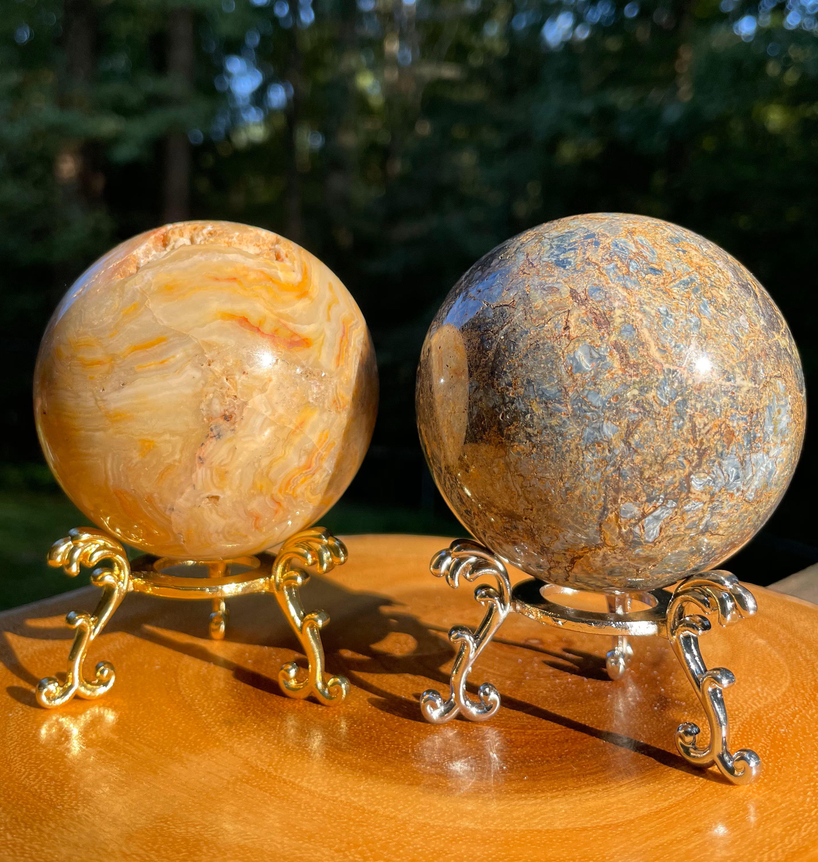 美しい金属球体ディスプレイスタンド - Etsy 日本