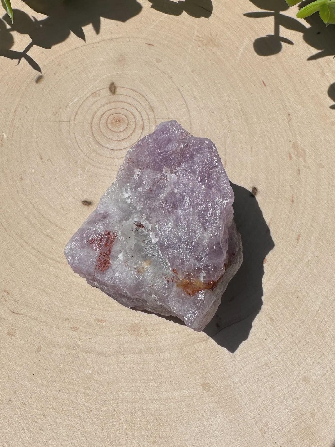 Stone Emotion Rocks Awesome Lilac Kunzite Raw Stone *rough *chunk *healing *calming *stone ...