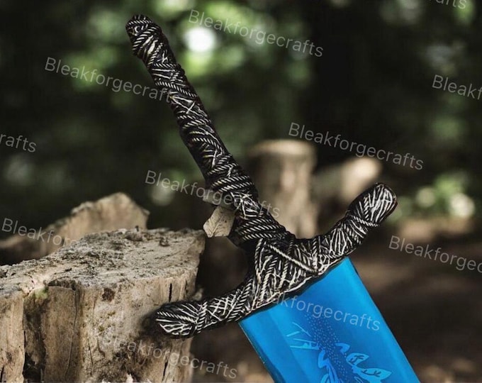 Full Metal Dark | Moonlight Greatsword Replica  Cosplay Sword | Hand-Forged Fantasy Sword