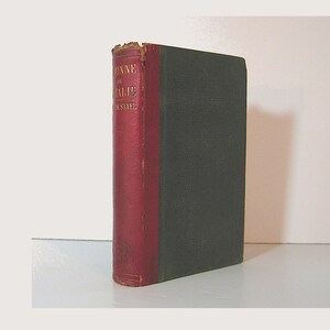 Madame De Stael, Corinne ou L&#39;Italie, 19th Century French Novel Antique Book Inscribed by Student from White&#39;s Seminary, Clinton NY