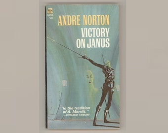 Victory on Janus, Sci-Fi Novel by Andre Norton. 1975 Reprint Paperback Book (ACE G-703)