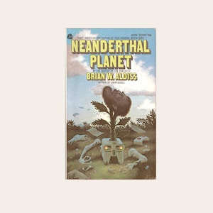Neanderthal Planet by Brian Aldiss, Science Fiction Stories, First Avon Printing Avon 02575 Cover Art by Don Punchatz Vintage Paperback Book