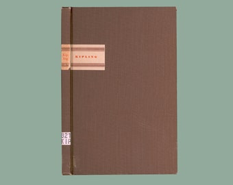 Rudyard Kipling Barrack - Room Ballads and Departmental Ditties, Peter Pauper Press Reprint Limited to 1000 Copies, Vintage X LIBRARY Book