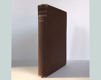 Thomas Carlyle, Reminiscences of his Family, Friends, et al. 1881 Scribner's. From the Library of Homer Stanley Goodwin with his Signature