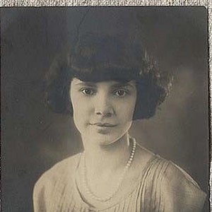 Sweet Bird of Youth ... Vintage 1920s Photograph of Lovely Young Woman, Formal Photo Portrait