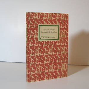 Stefan Zweig: Sternstunden der Menschheit, Fünf Historische Miniaturen. 1956 Insel Bücherei. German Text