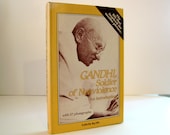 Mahatma Gandhi, Soldier of Nonviolence Biography of Mohandas K. Gandhi with Photographs, India, Indian History, Vintage Book Club from 1982