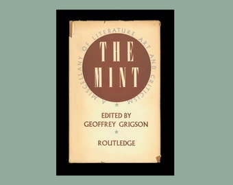 The Mint, Miscellany of Literature, Art & Criticism, 1946. Contains Martin Buber, Sean O'Casey, Graham Greene, John Clare, W. H Auden, et al