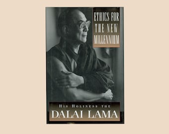 His Holiness the Dalai Lama Ethics for the New Millennium, Tibetan Philosophy, Tenzin Gyatso 14th Dalai Lama, Hardcover Book, Bookclub Issue