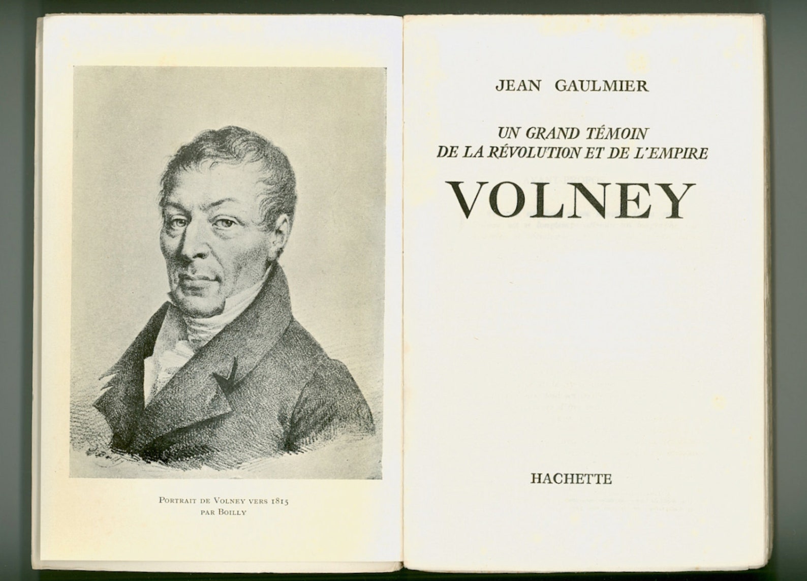 Constantine François Volney. Un Grand Temoin de la Revolution Etsy 日本