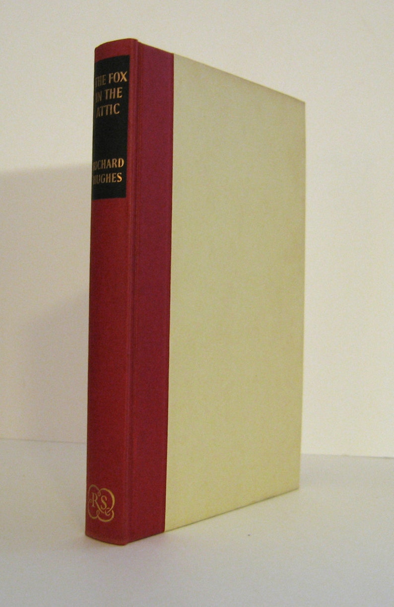 The Fox in the Attic A Novel by Richard Hughes, Reprint Society Hardcover Edition 1962 Vintage Book image 2