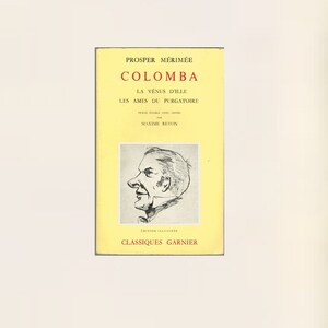Prosper Mérimée:  Colomba, La Vénus D&#39;Ille, Ames du Purgatoire. Paperback Book, Text in French
