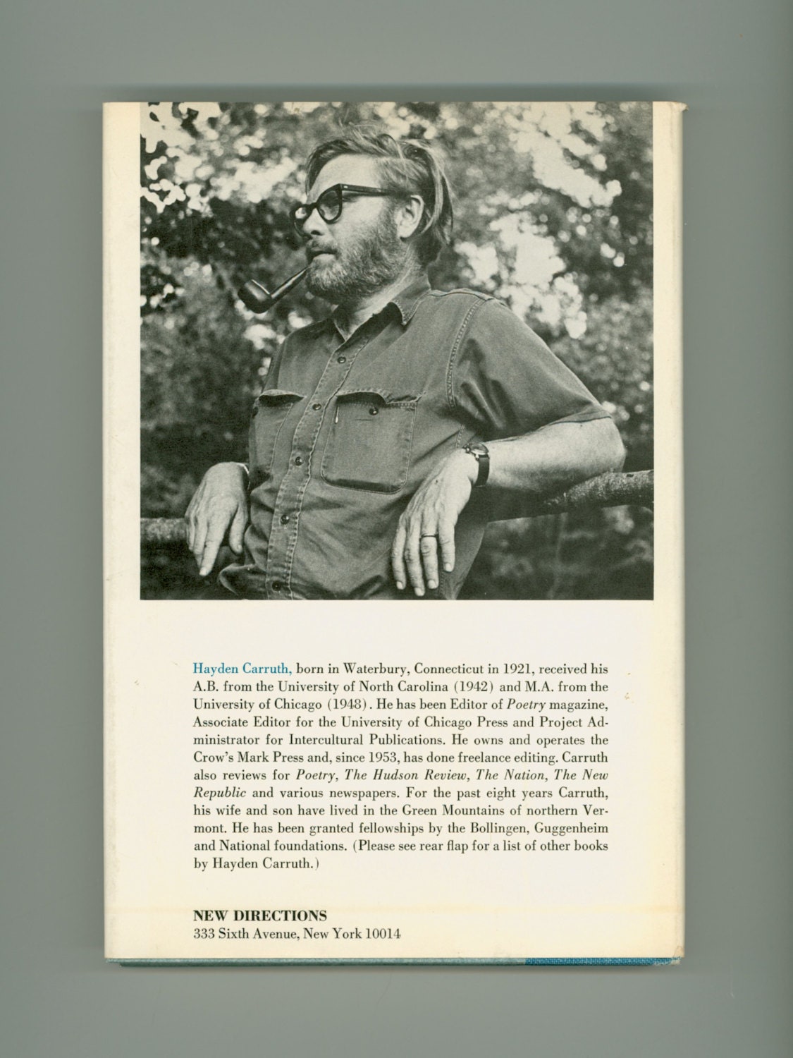 Hayden carruth poems picture
