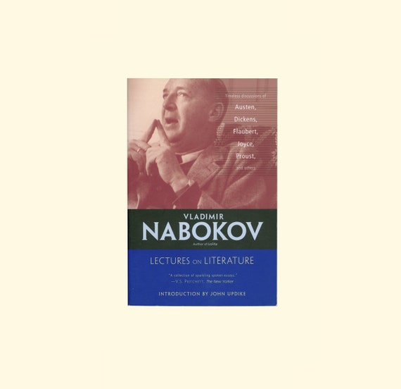 Vladimir Nabokov, Lezioni sulla letteratura, Introduzione di John Updike,  Jane Austin, James Joyce, Dickens, Proust, Kafka ecc. Libro vintage -   Italia
