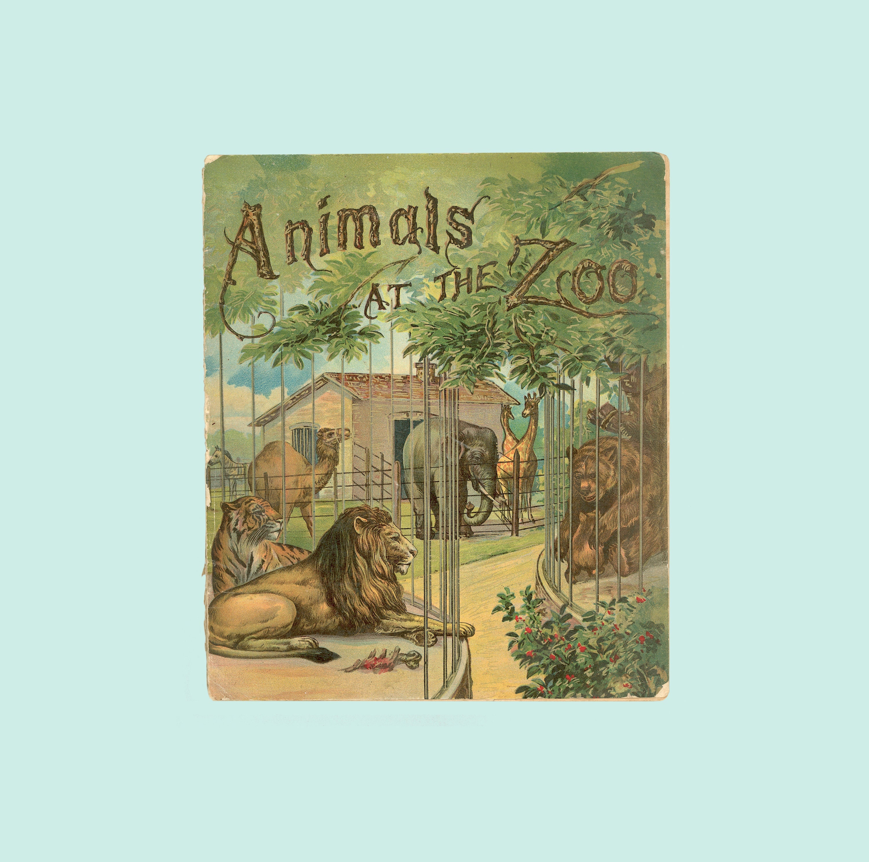 ロジァンコフスキー絵本ー「WILD ANMALS AT 」1935年 ロジァン