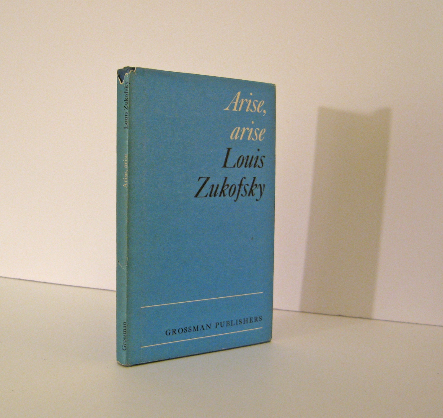 Louis Zukofsky Arise Arise A Play By Louis Zukofsky. 1973 | Etsy