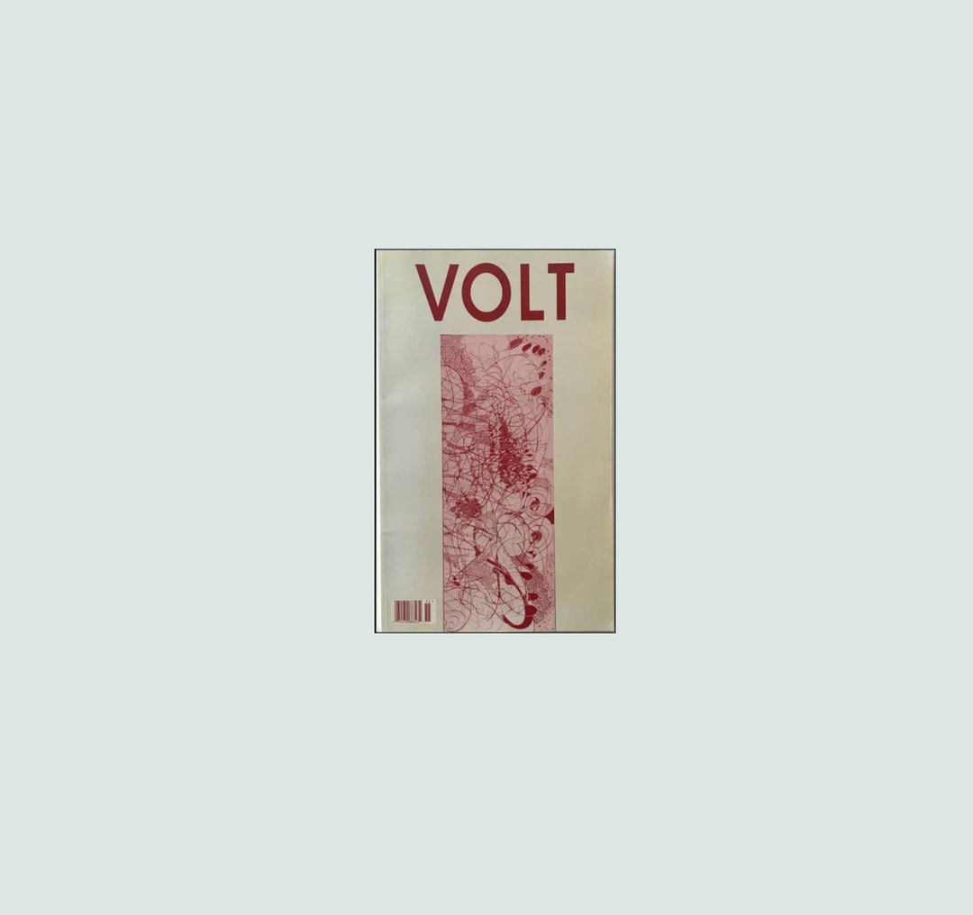 アート・デザイン・音楽 WERK MAGAZINES NO.2 Volt, a Magazine