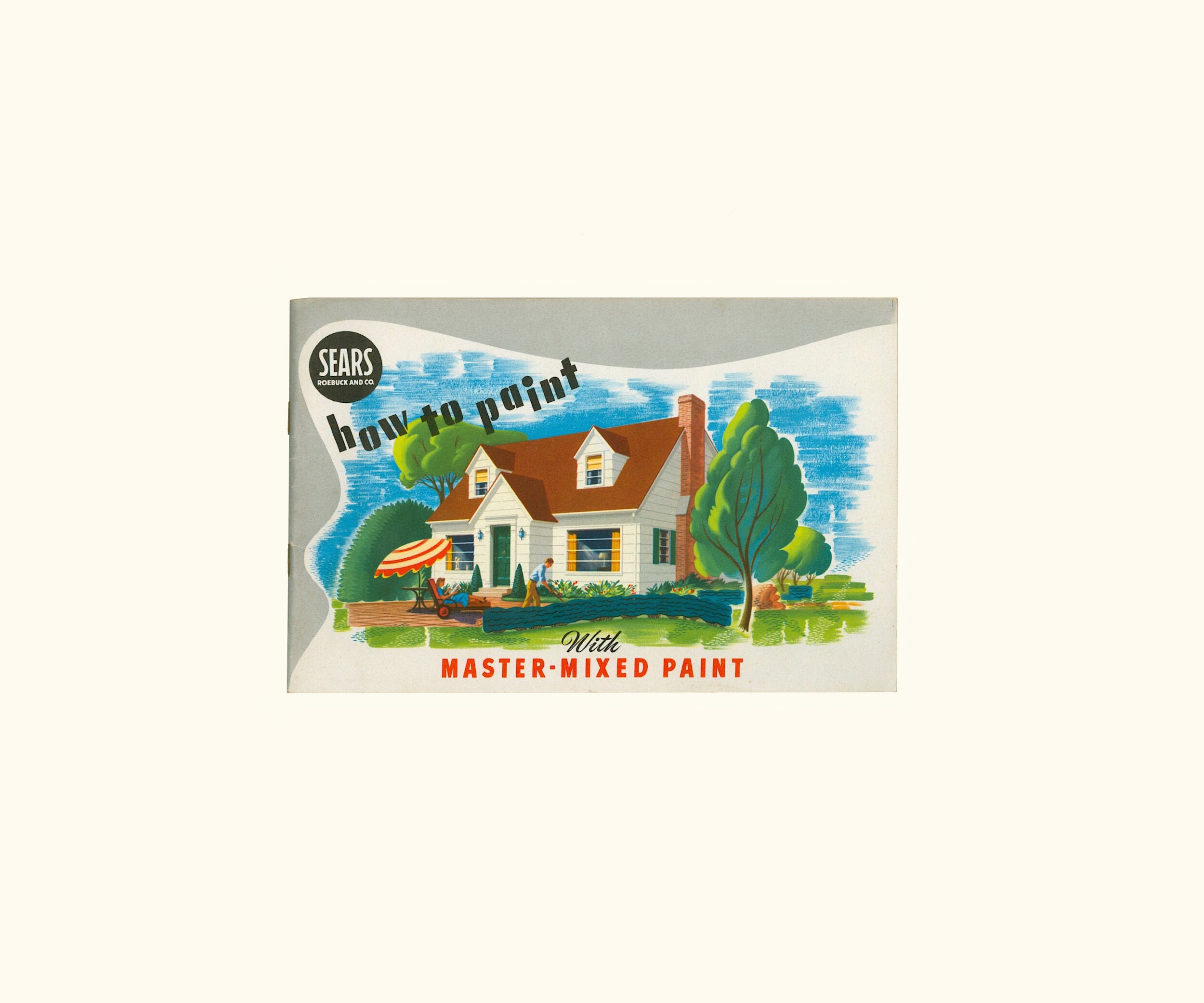 Sears Roebuck 1954 Cómo pintar con Master Mix Paint Home | Etsy