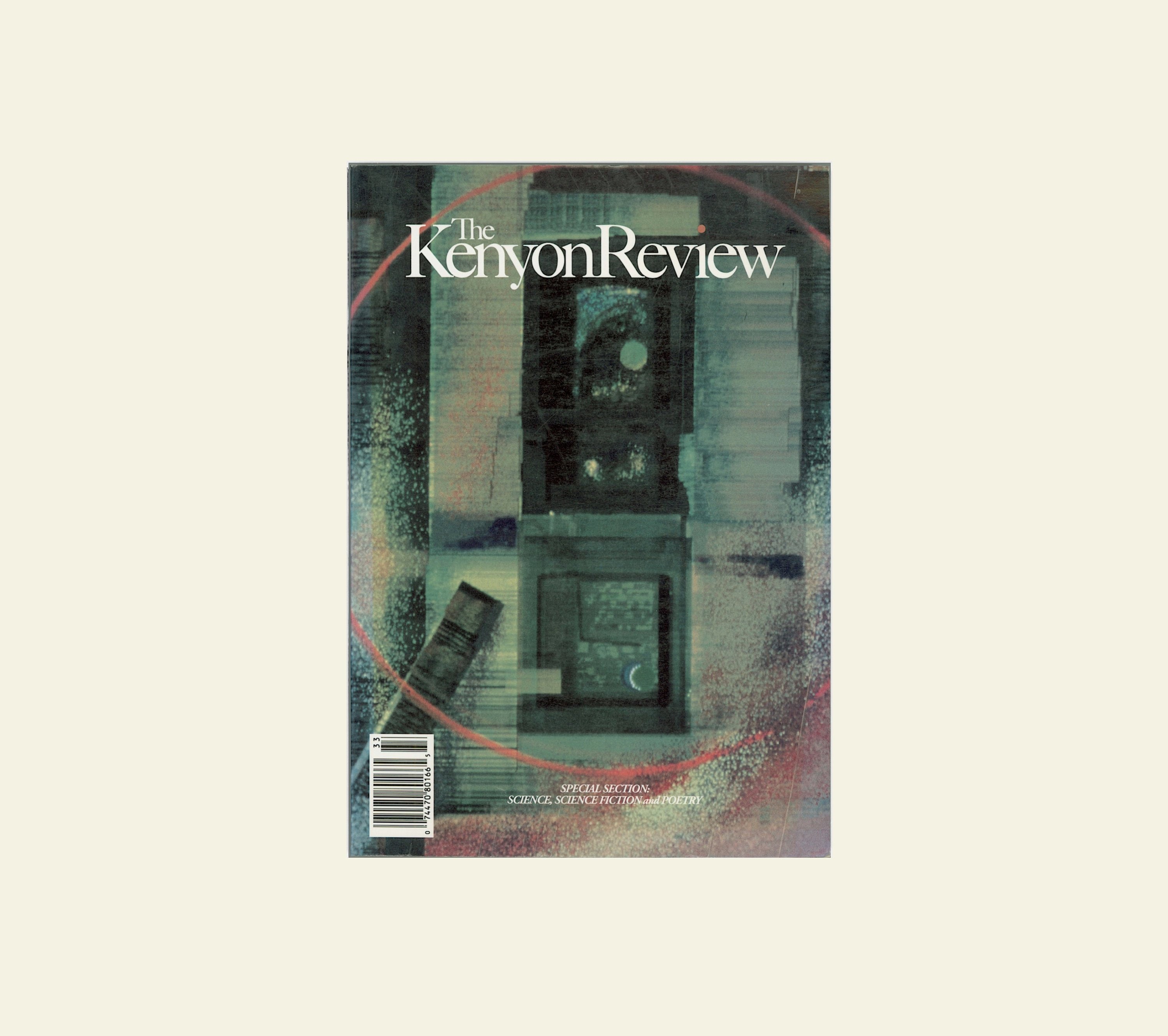 Kenyon Review. 1993 Science Fiction & Poetry Issue: Hayden Carruth, Samuel Delaney, James Dickey, etc.