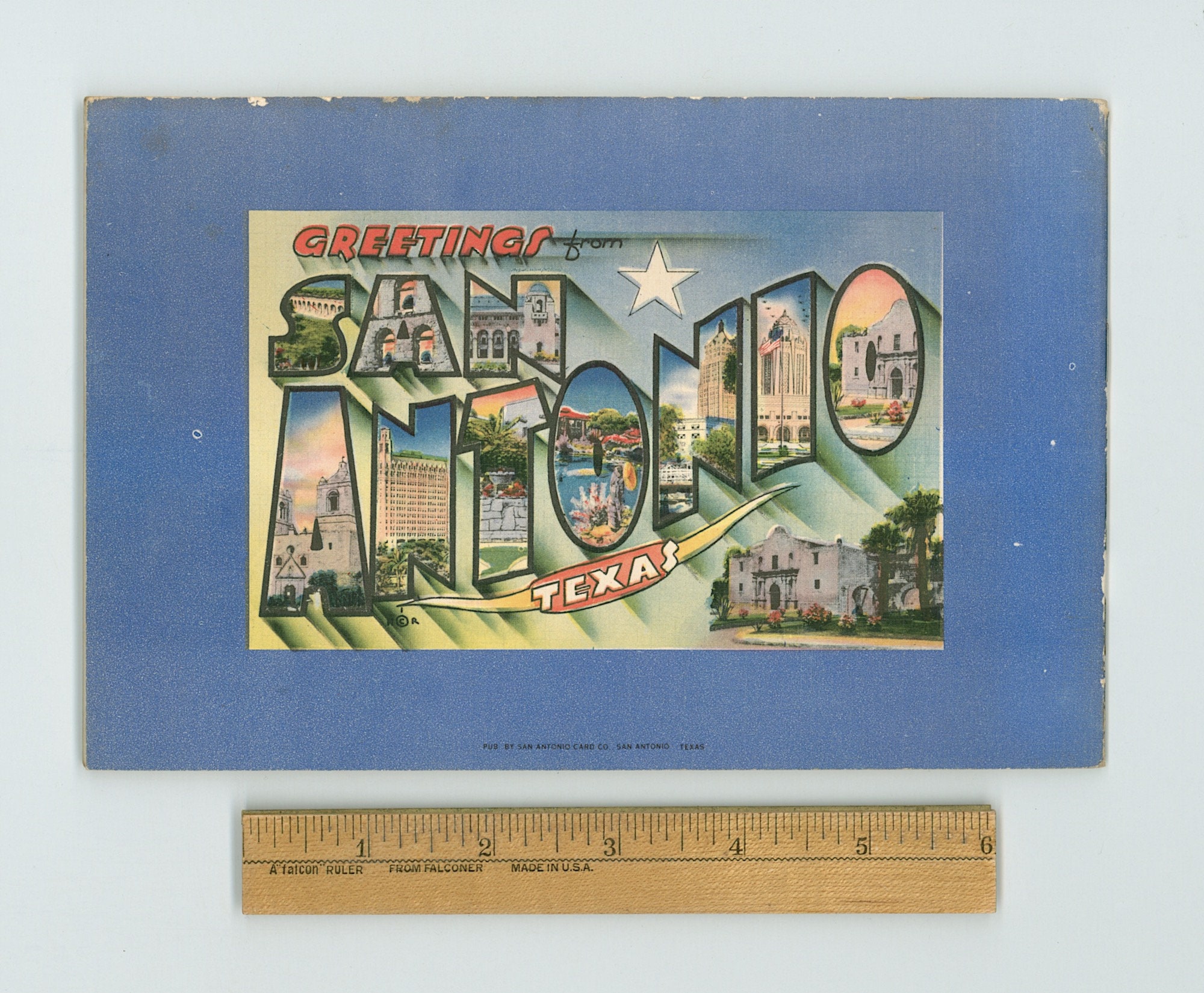 San Antonio Texas Picturesque Souvenir Book 24 Views in Full Etsy