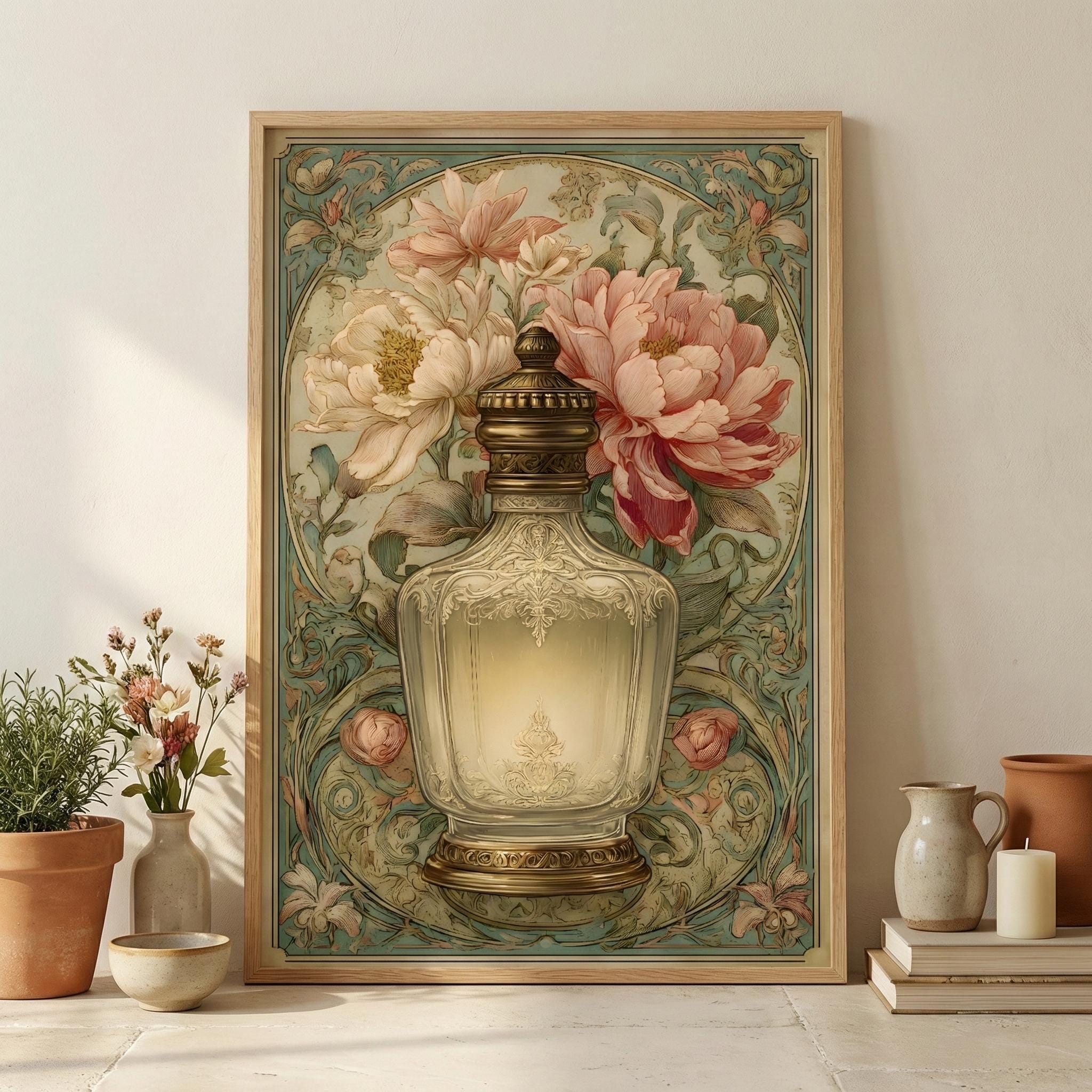 Art Nouveau Bottles - Etsy
