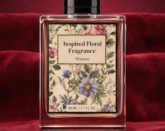 Elegant Floral Perfume for Women – Botanical Eau De Parfum 50ml Daily Wear Scent