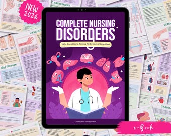 Complete Nursing Disorders Notes | 150+ Diseases | Symptoms, Diagnosis, Treatment | NCLEX Prep