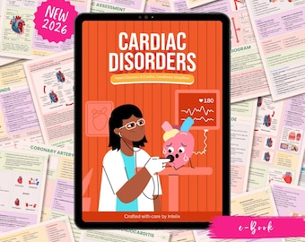 Cardiovascular Disorders Notes | 20+ Cardiac Conditions | ECG Heart Failure MI Angina Nursing