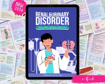 Renal Urinary Notes 15+ Disorders Acute Kidney Injury Chronic Kidney Disease Dialysis Nursing Guide