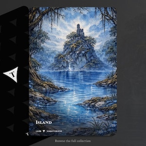 Token MTG Basic Lands - Todotokens L1/38 Island