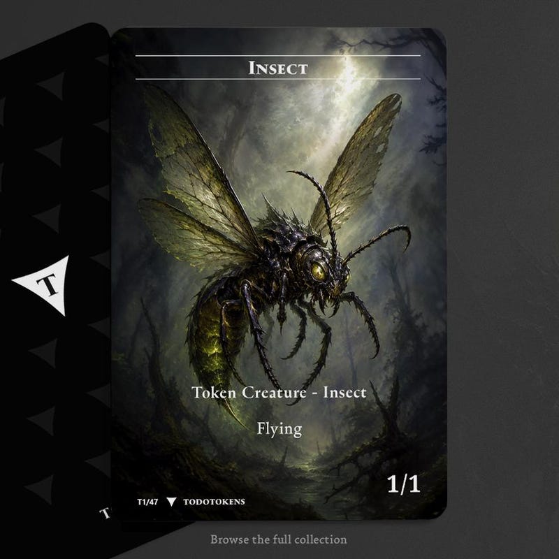 Mtg Bug Tokens - Etsy