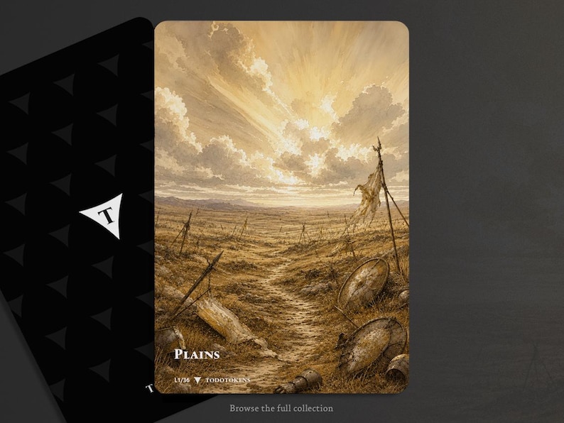 Token MTG Basic Lands - Todotokens L1/36 Plains