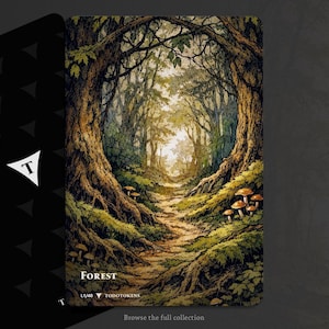 Token MTG Basic Lands - Todotokens L1/40 Forest