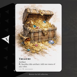 Token MTG Artifact Treasure - Todotokens - S1/59