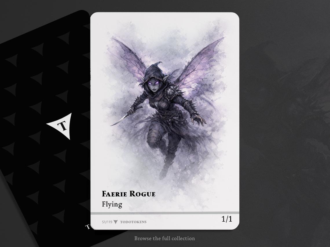 Mtg fairy token - Etsy 日本