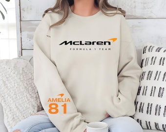 Custom Name Sweatshirt • Personalized Minimal Hoodie • Simple Text Unisex Pullover