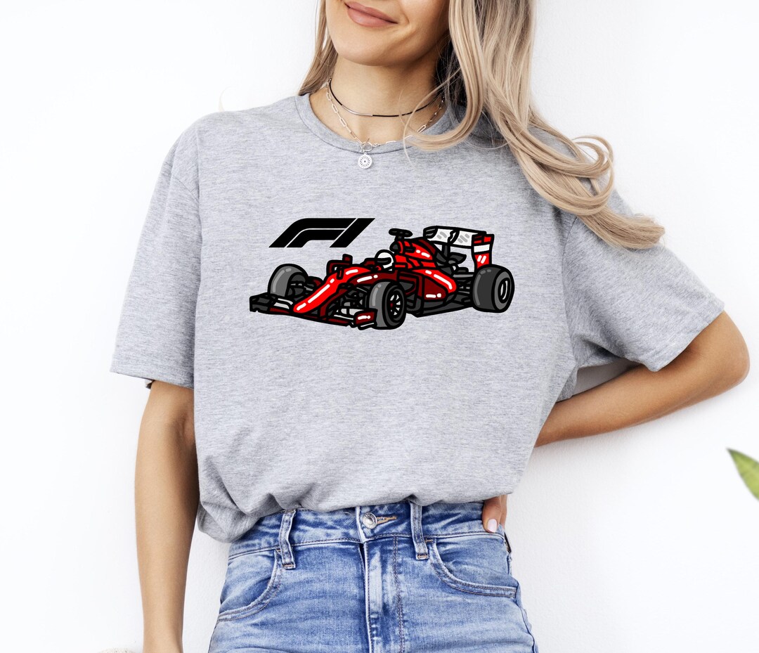 Red Race Car Graphic Tee • Racing Car Shirt • Motorsport Fan Unisex ...